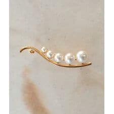 beau temps  パールブローチ グラデーション