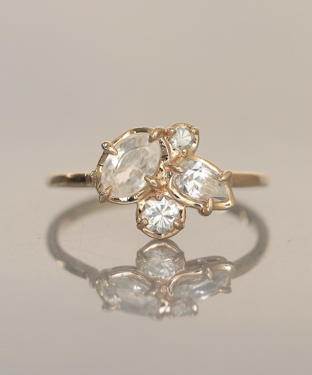 elle meme K10 アンデシン リング | ノワール ド プーペ(NOIR DE