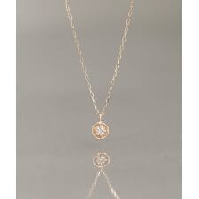 K10 le bois 1石ダイヤモンド　ネックレス