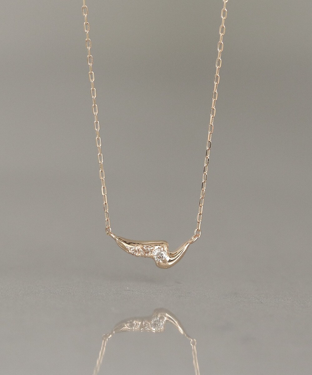【税込】 K10 ド ノワール | ネックレス ラピスラズリ ダイヤモンド アクセサリー
