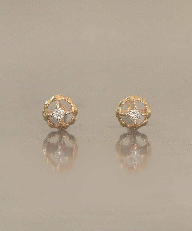 K10 2連 フープピアス | ノワール ド プーペ(NOIR DE POUPEE) | マルイ