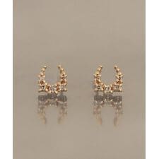 K10 le bois 馬蹄ダイヤモンド　ピアス