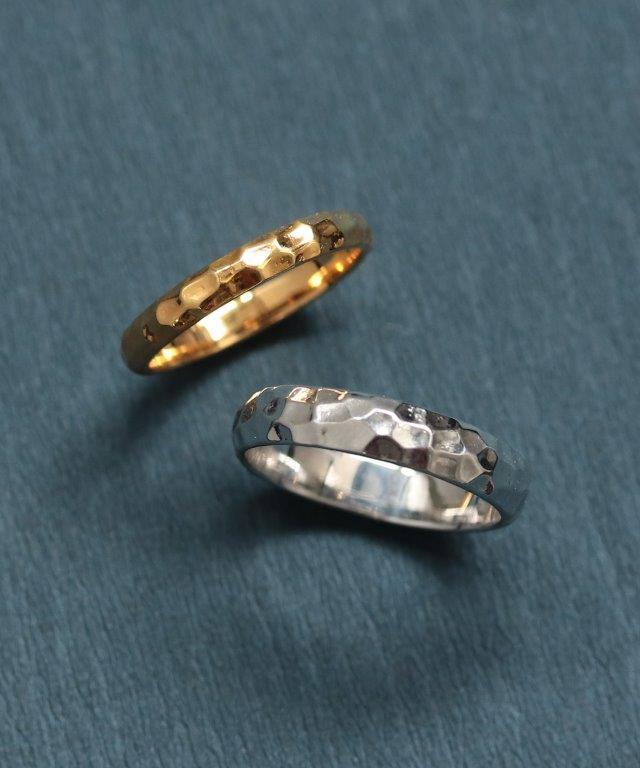 elle meme K10 ブラウンダイヤモンド スイング リング | ノワール ド