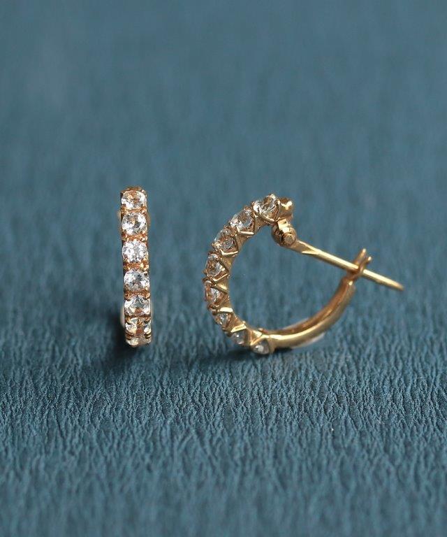 K10 2連 フープピアス | ノワール ド プーペ(NOIR DE POUPEE) | マルイ