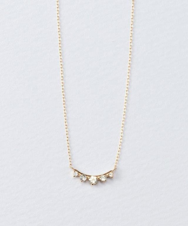 K10 ロイヤルブルームーンストーン 5連 ネックレス | ノワール ド