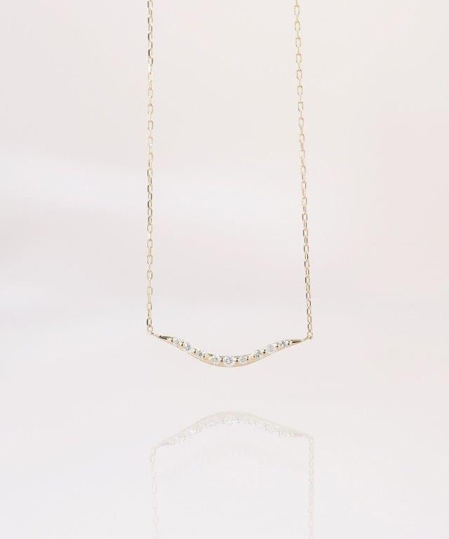 K10 ロイヤルブルームーンストーン 5連 ネックレス | ノワール ド