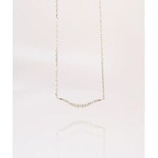 elle meme ダイヤモンド ウェーブネックレス