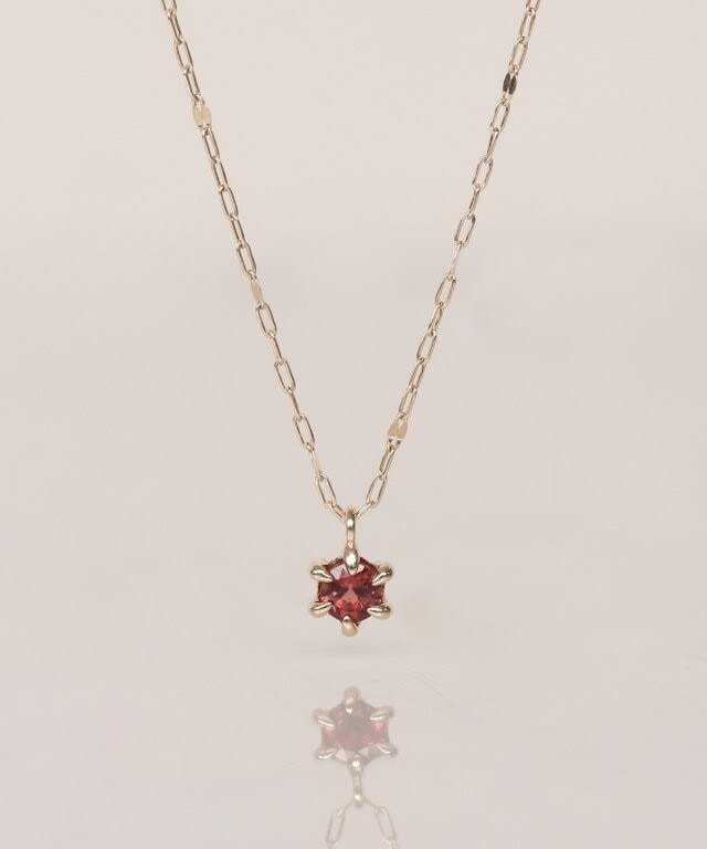 ノワールドプーペ ネックレスチャーム 10金 タンザナイト K10YG 誕生石