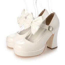 【25春夏新作】★厚底チャンキーヒール2WAYパンプス★1691