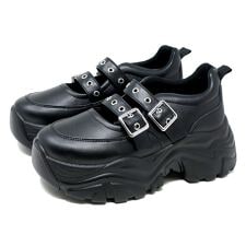 ラブハンター(LOVE HUNTER)の【25秋冬新作】★軽量厚底ダブルベルトスニーカー★2233