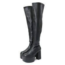 【25秋冬新作】★厚底ストレッチ ニーハイブーツ★2254