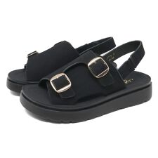 【25春夏新作】屈曲性抜群★軽量ソールダブルモンクコンフォートベルトサンダル★3719