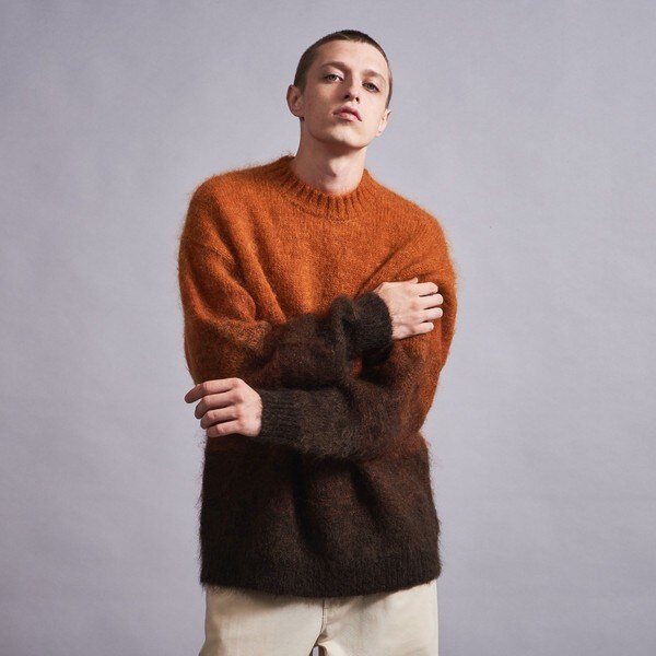 monkey time MOHAIR GRDTN CN/ニット monkey time＞ MOHAIR GRDTN CN／ニット