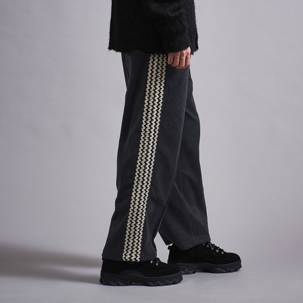 monkey time＞ VELOUR SIDE LACE TRACK PANTS/パンツ | モンキータイム