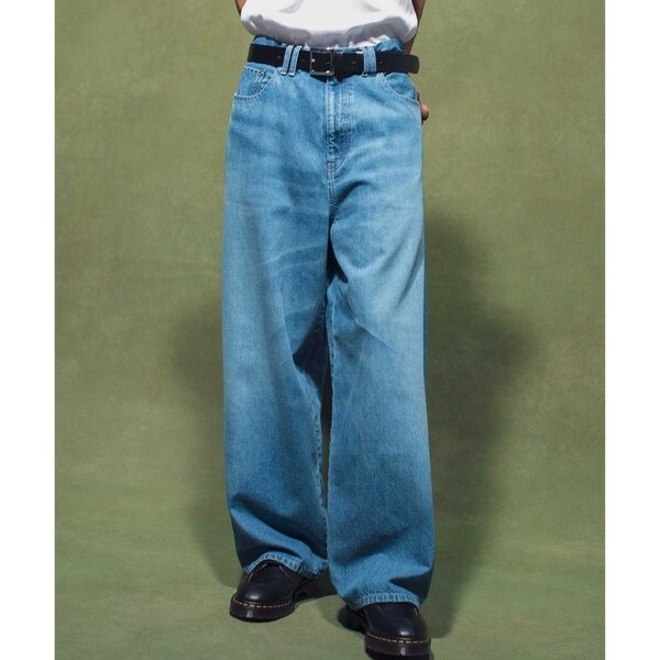 monkey time＞ LT/OZ DENIM BAGGY PANTS/デニムパンツ | モンキー