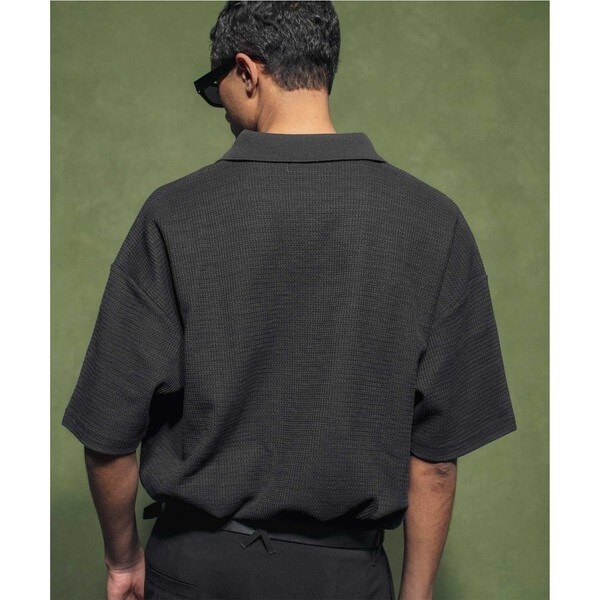 monkey time＞ TC RASCHEL V NECK PL/ポロシャツ | モンキー