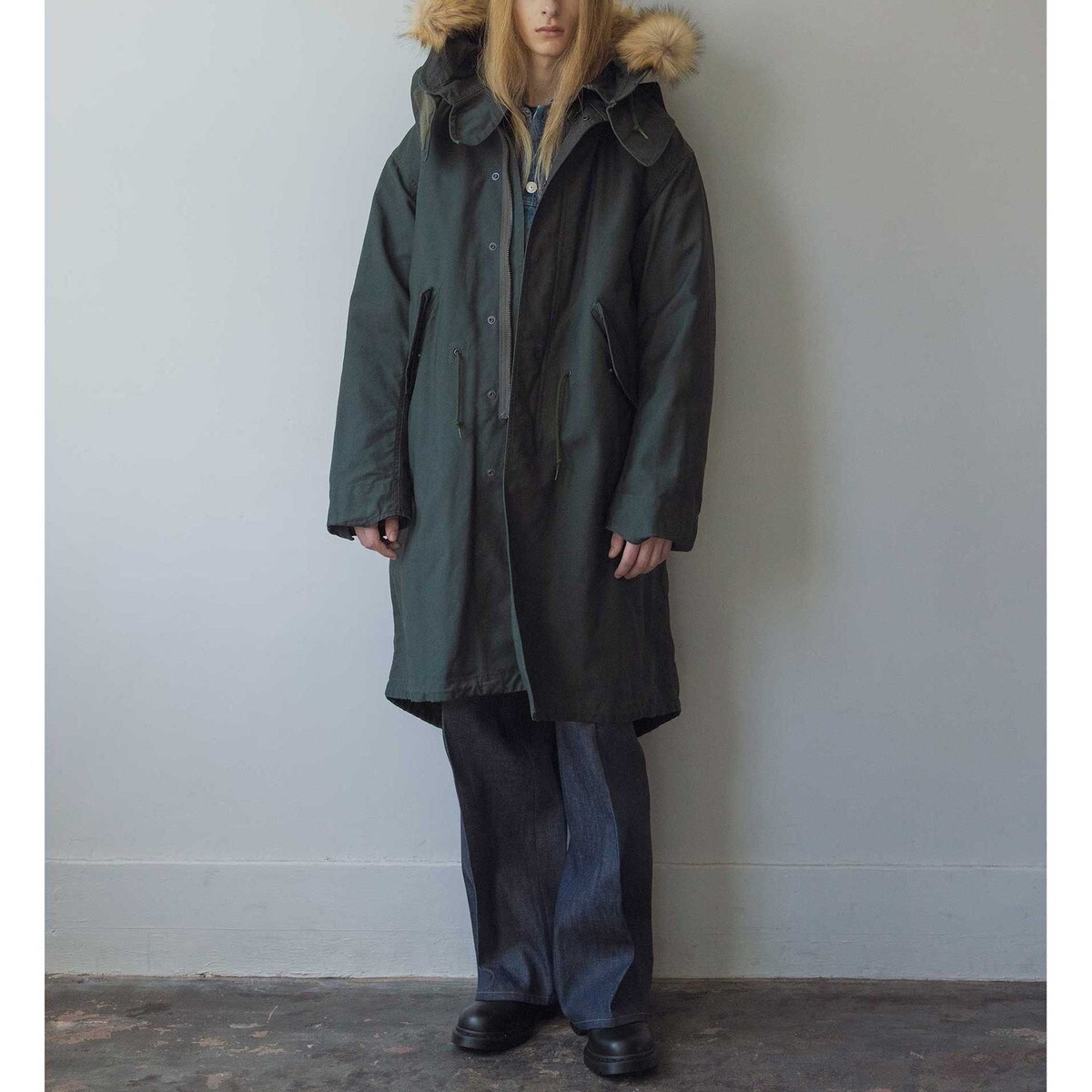 MONKEYTIME モッズコート ALPHA INDUSTRIES × monkey time BOA LINER M