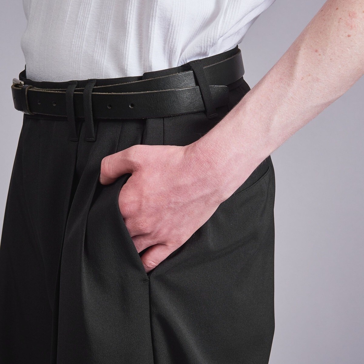 ハイツイスト ツイル 2P ワイド パンツ | モンキータイム(monkey