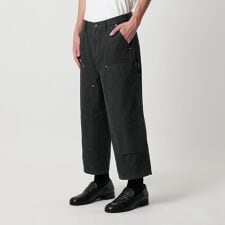 ガーメントダイ ダック ダブルニー アンクル パンツ