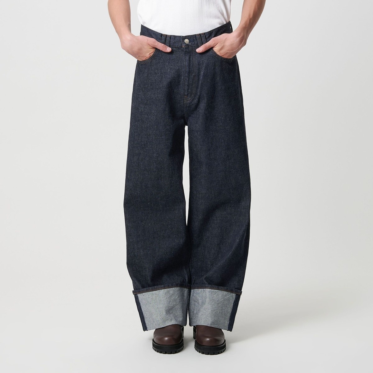 モンキータイム（monkey time）/デニム ロールアップ バギー パンツ デニム ロールアップ バギー パンツ | モンキータイム(monkey time