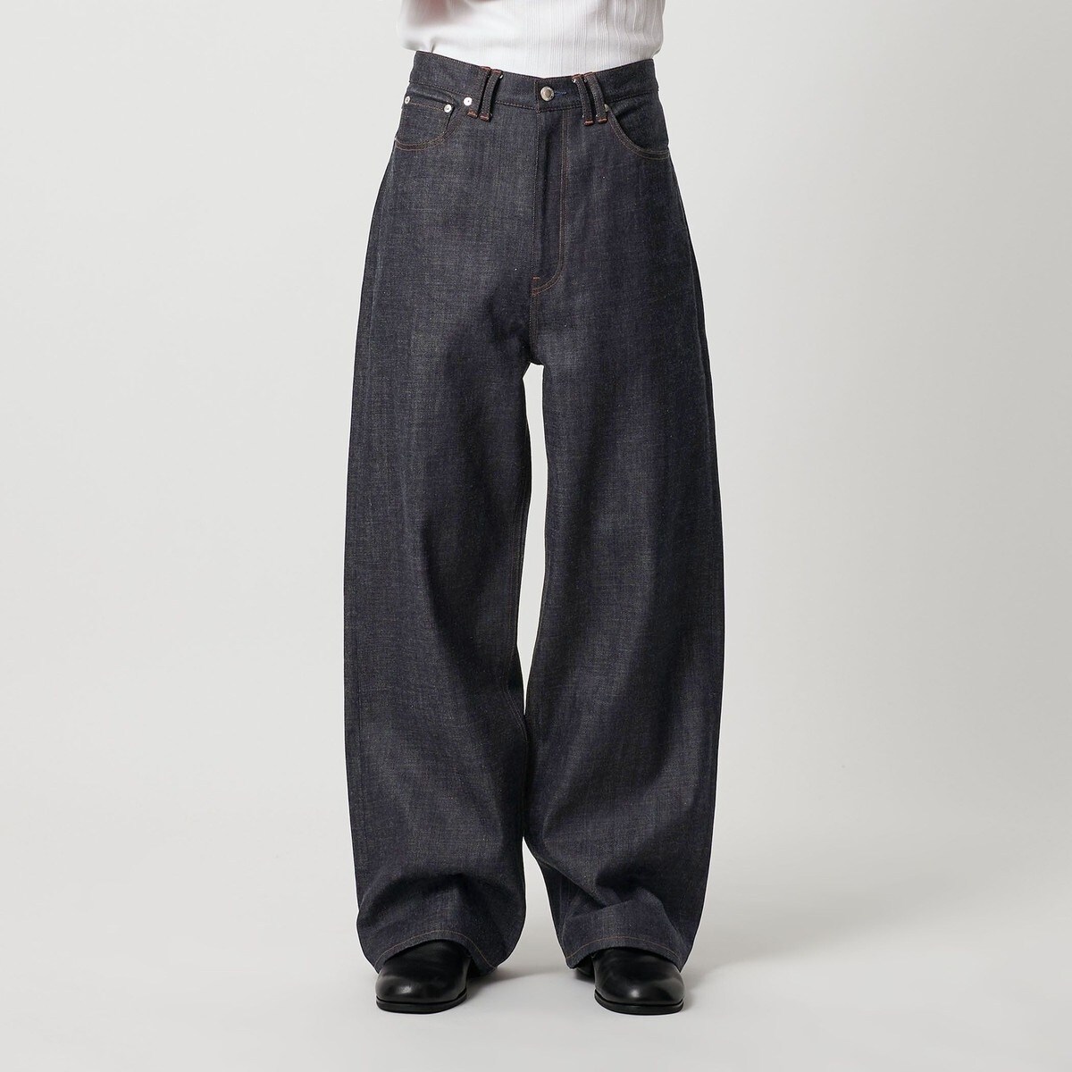 mmbbt リジットデニム リジッド デニム バギー パンツ | モンキータイム(monkey time