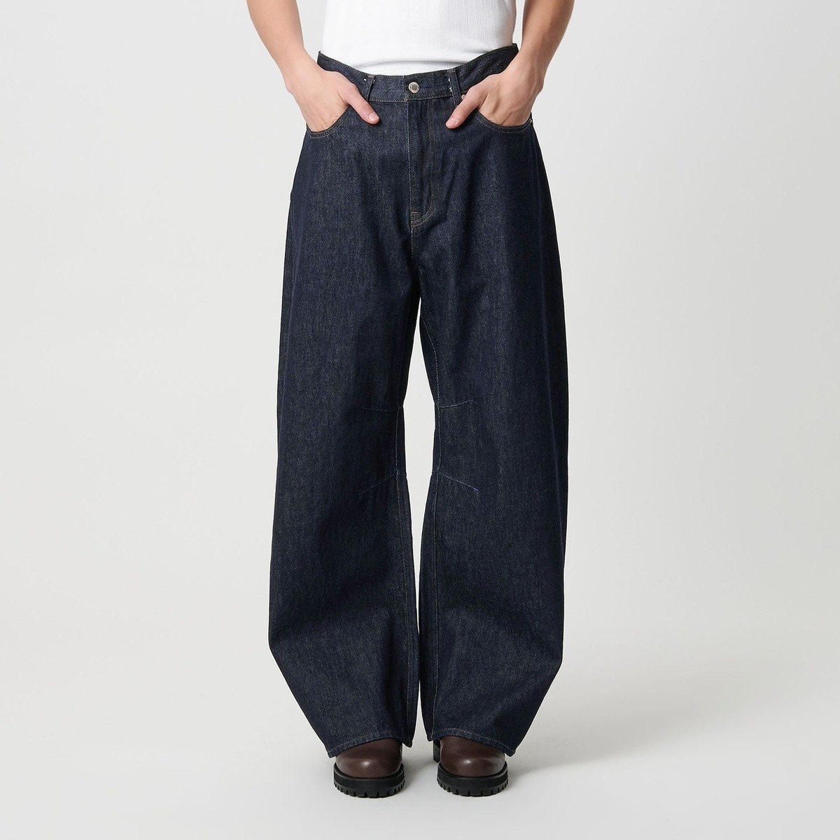 MONKEY TIME オーバーダイ デニム カーブ パンツ デニム カーブ パンツ | モンキータイム(monkey time) | マルイウェブ