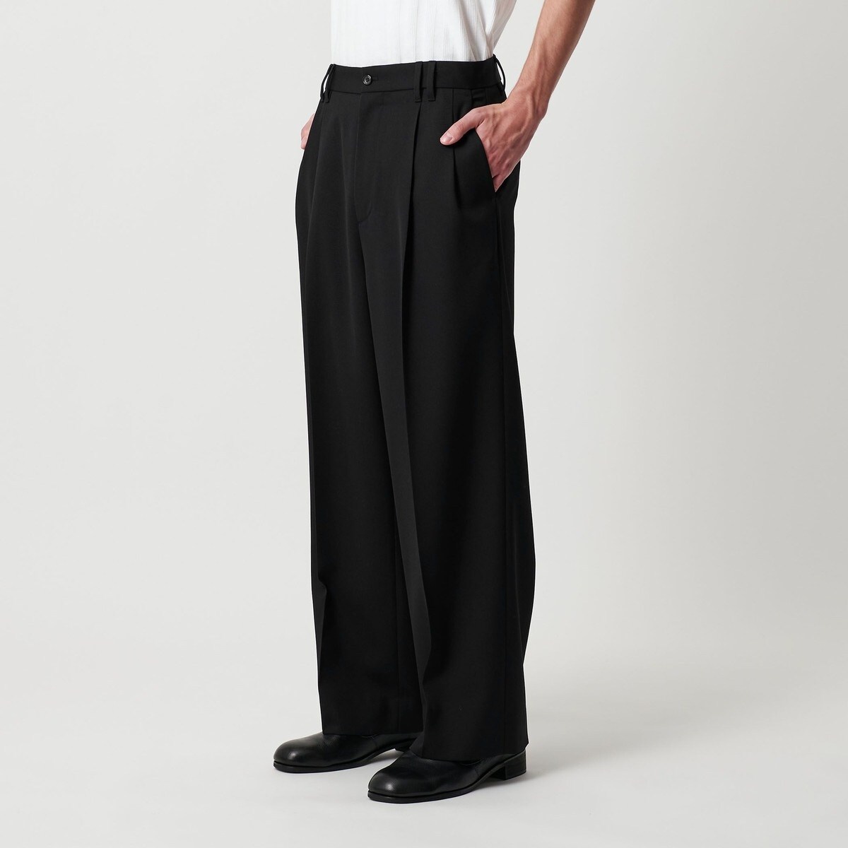 ハイツイスト ツイル 2P ワイド パンツ | モンキータイム(monkey time