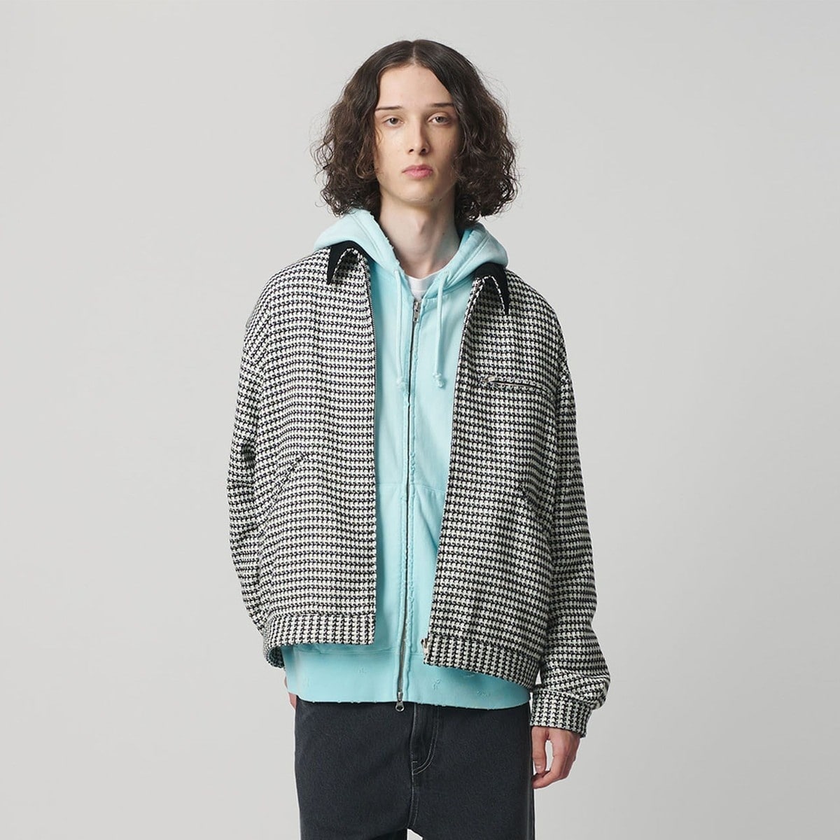 monkey time＞ フェイク ムートン B-3 ジャケット | モンキータイム