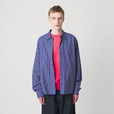 コットン クロップド シャツ