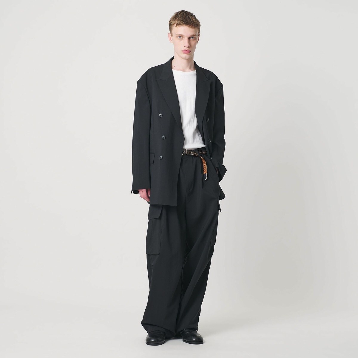 RENU TROシリーズ ダブル ブレスト ジャケット -セットアップ対応-