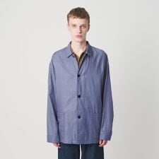 キュプラ コットン フィブリル カバーオール シャツ