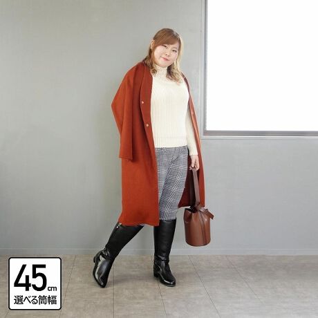 4ｅ幅広 大きいサイズ 選べる筒幅 デザインジョッキーブーツ マシュガール Masyugirl Mg3014 4e 45 ファッション通販 マルイウェブチャネル