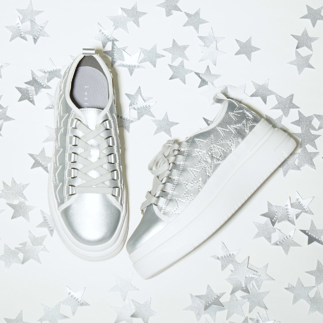 ルシーダ（Lucida）/【25秋冬】デザイン厚底スニーカー/Stardust 25秋冬】デザイン厚底スニーカー/Stardust | ルシーダ(Lucida