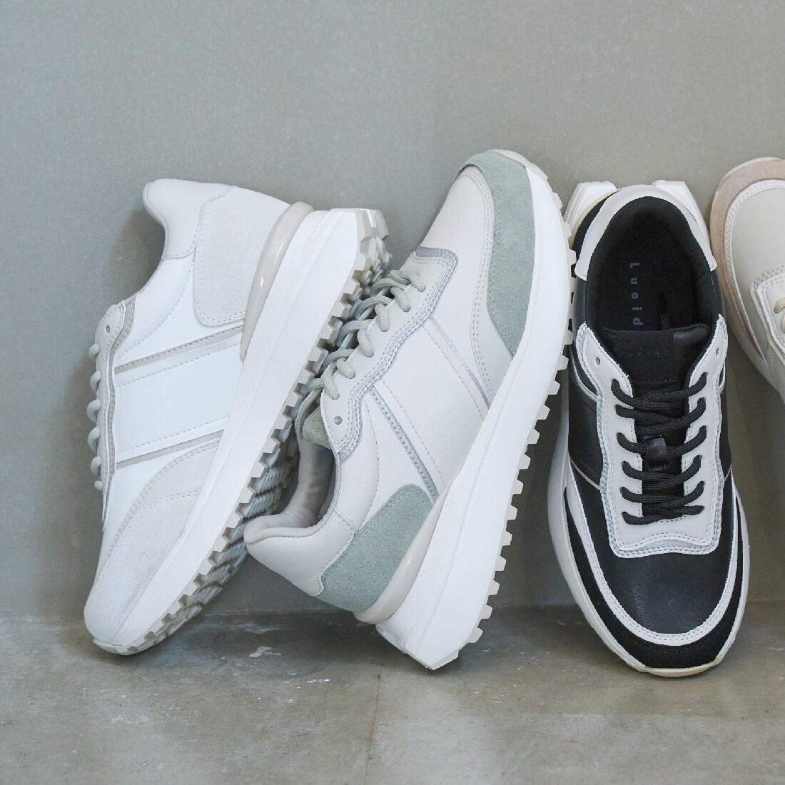 ルシーダ（Lucida）/【25春夏】バイカラー厚底スニーカー/Asterism 25春夏】バイカラー厚底スニーカー/Asterism | ルシーダ(Lucida