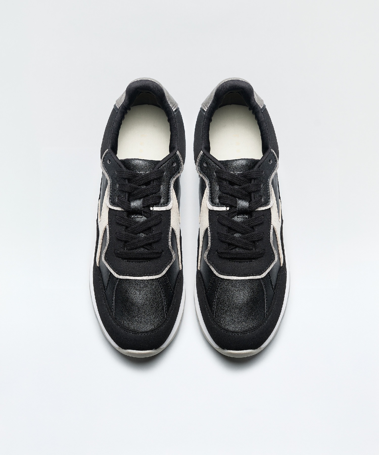 【25春夏】バックメタリックスニーカー/Meteor