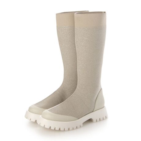 yizX^CbVȘȂ܂ŁAׂƂNX炷̃jbgfށBɃjbgfޓL̐LkŁAXgXE\Ȃ͓̂IBׂiɎdグĂBJWA炫ꂢ߂܂ŕLg܂Bʂ̃Ou[cŔYށA⑾̂jbgAG瑫܂ŃtBbgA茩܂BAEg\[ɂ͋Ȑ̗ǂSgpAe͐˔ĂAKȗSňB킹Ēᔽƍ2d\̃NbV̗p邱ƂŁA藚₷NbV𑹂ȂȂdlɁBԗĂɂ1ɂȂĂ܂ByTCYzʏTCY߁Bjbgfނ̂߁AȂǂ͐Lт܂Bb̓TCY߂łB( 23.5-24.0 Ȃ37) 34.0cm 30.0cm