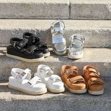 ルシーダ(Lucida)の【25春夏新作】ベルクロ厚底サンダル/Fische