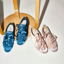 ルシーダ(Lucida)の【25秋冬新作】サテンリボンバレエスニーカー/maja