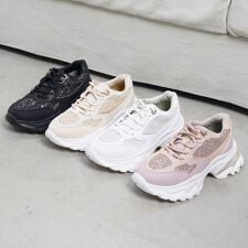 ルシーダ(Lucida)の【25秋冬新作】グリッターエアリーソールスニーカー/Merga