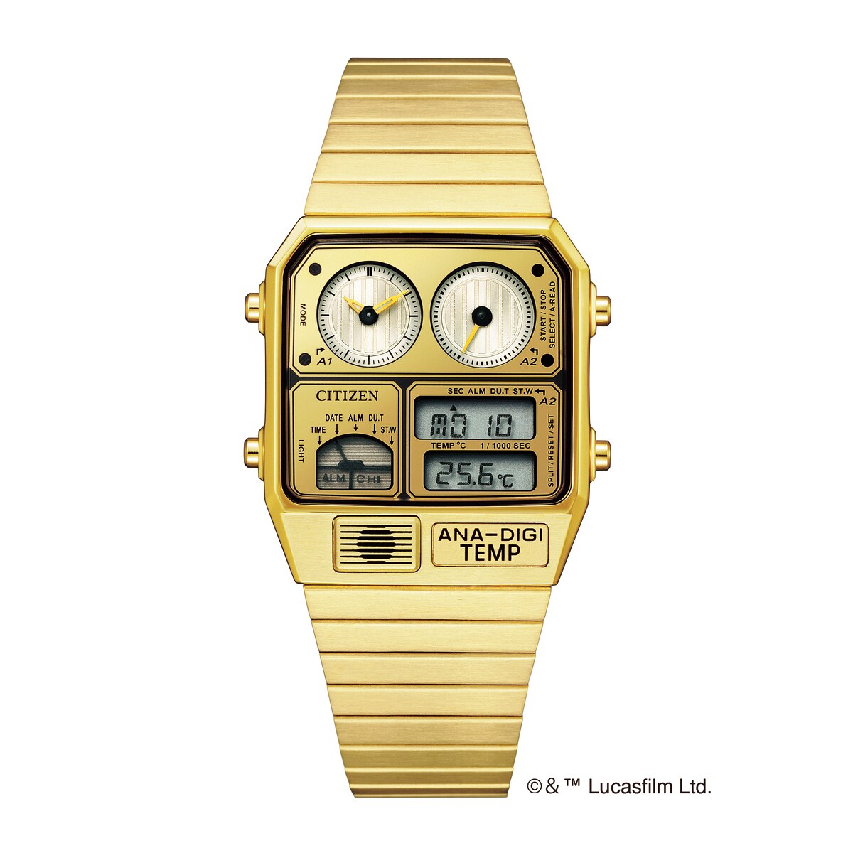 CITIZEN レコードレーベル「スター・ウォーズ」限定【C-3PO
