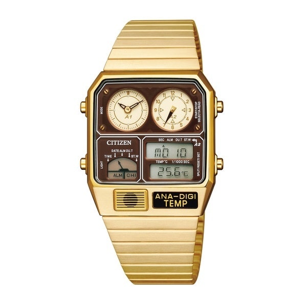 CITIZEN レコードレーベル ANA-DIGI TEMP アナデジテンプ JG2103-72X