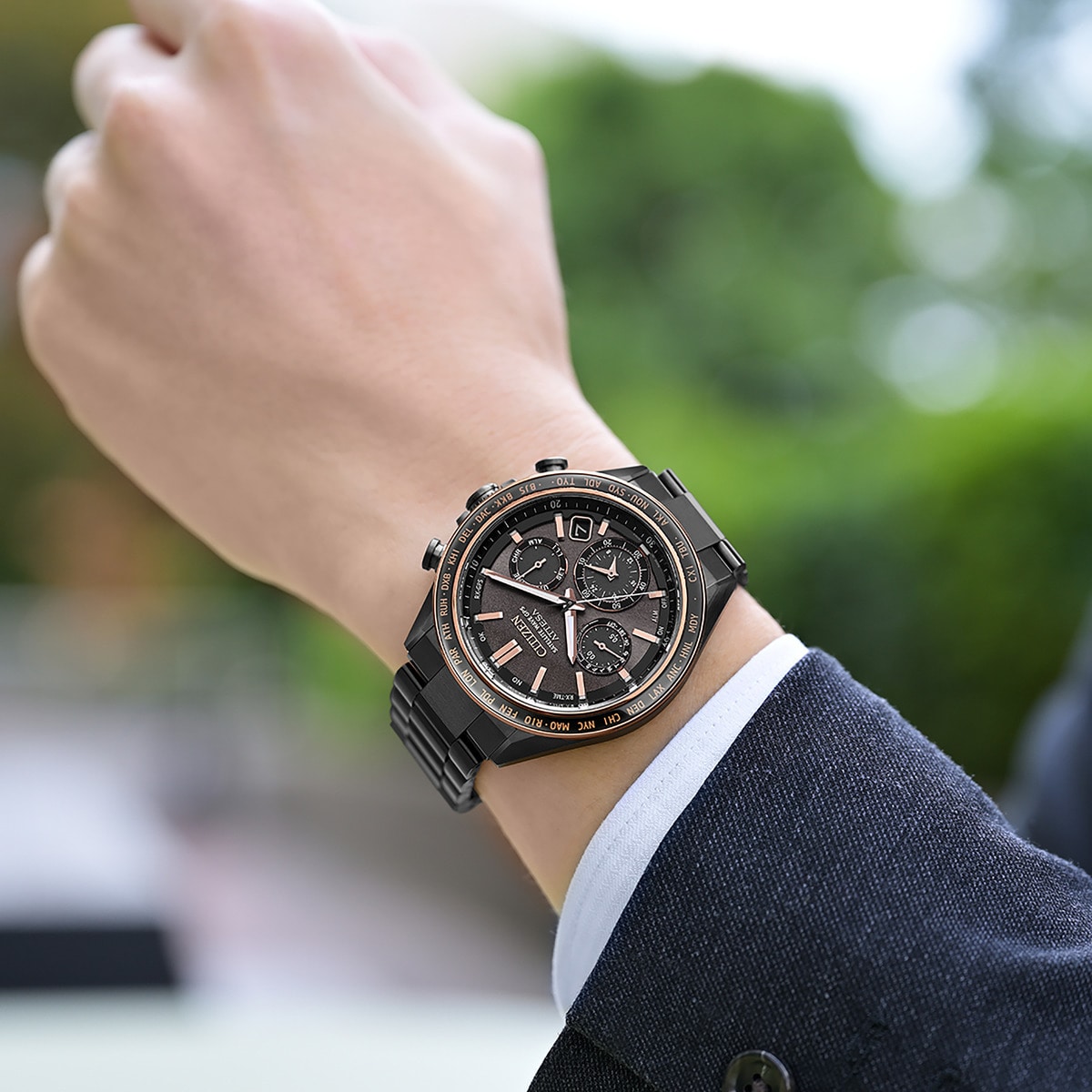 [}C]CITIZEN V`Y ACT LineyKizCC4074-61W/AebTiATTESAj