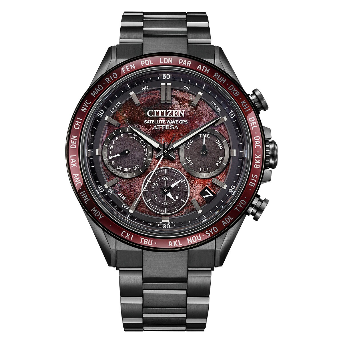 [�}���C]CITIZEN�V�`�Y���yShades of Red�z CC4077-71Z/�A�e�b�T�iATTESA�j