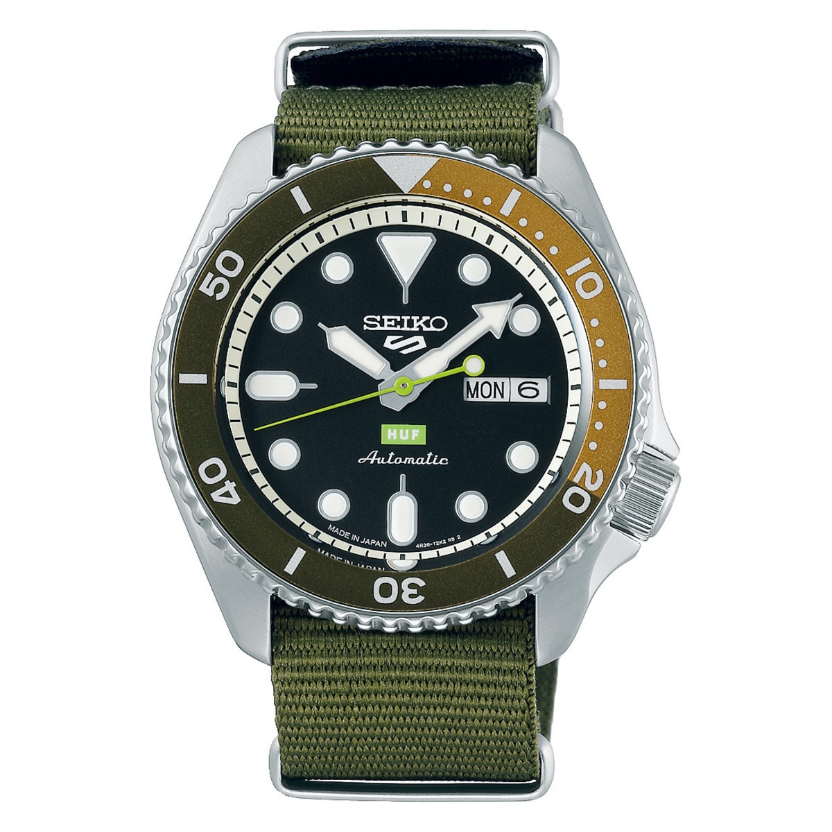 Seiko 5 Sports HUF コラボレーション限定モデルSBSA163 SEIKO 5 Sports【HUF コラボレーションモデル】SBSA163 | セイコー