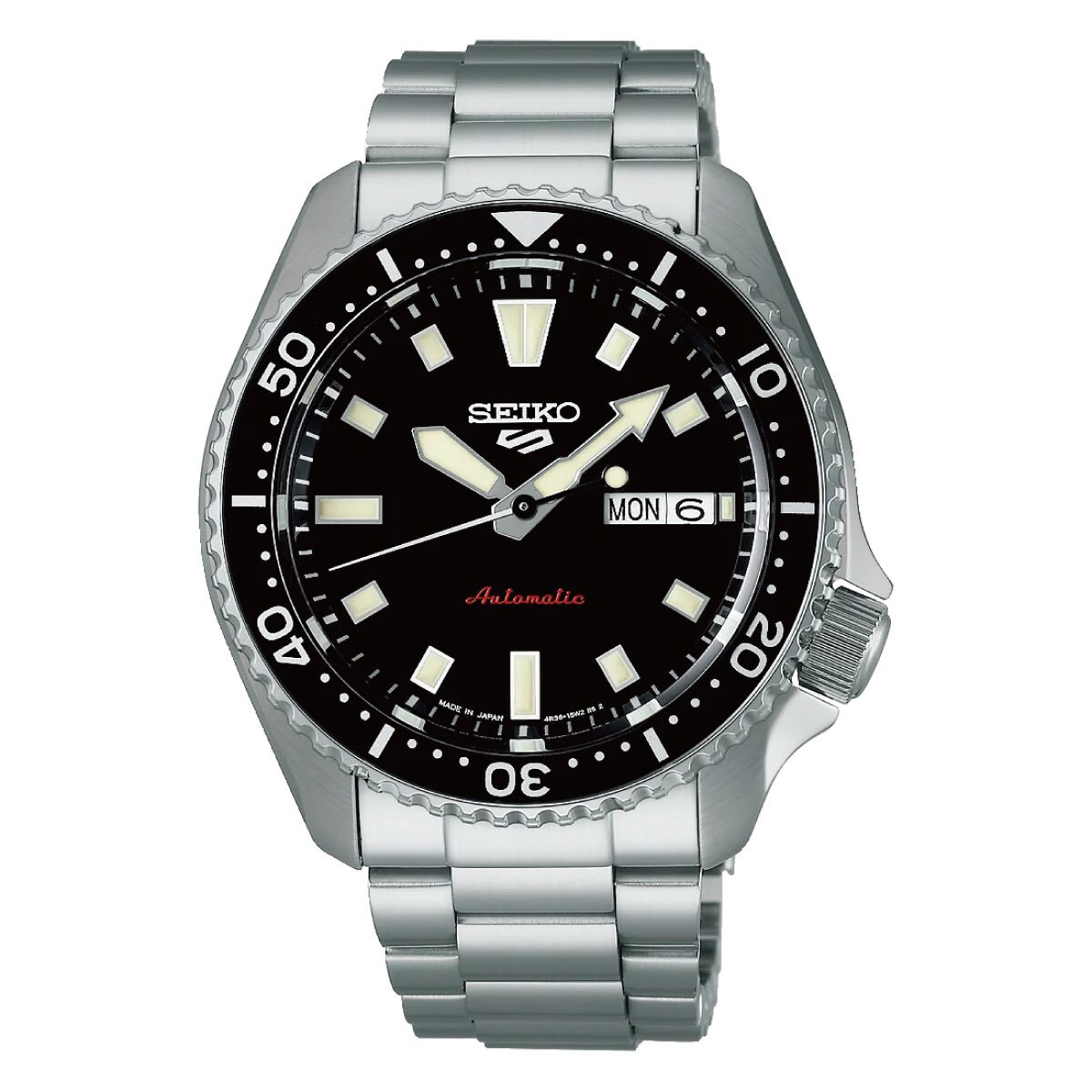 新品⭐️SEIKO ５ Sports 流通限定モデル 自動巻　SBSA015 Amazon.co.jp: [セイコー]SEIKO 5 SPORTS 自動巻き メカニカル