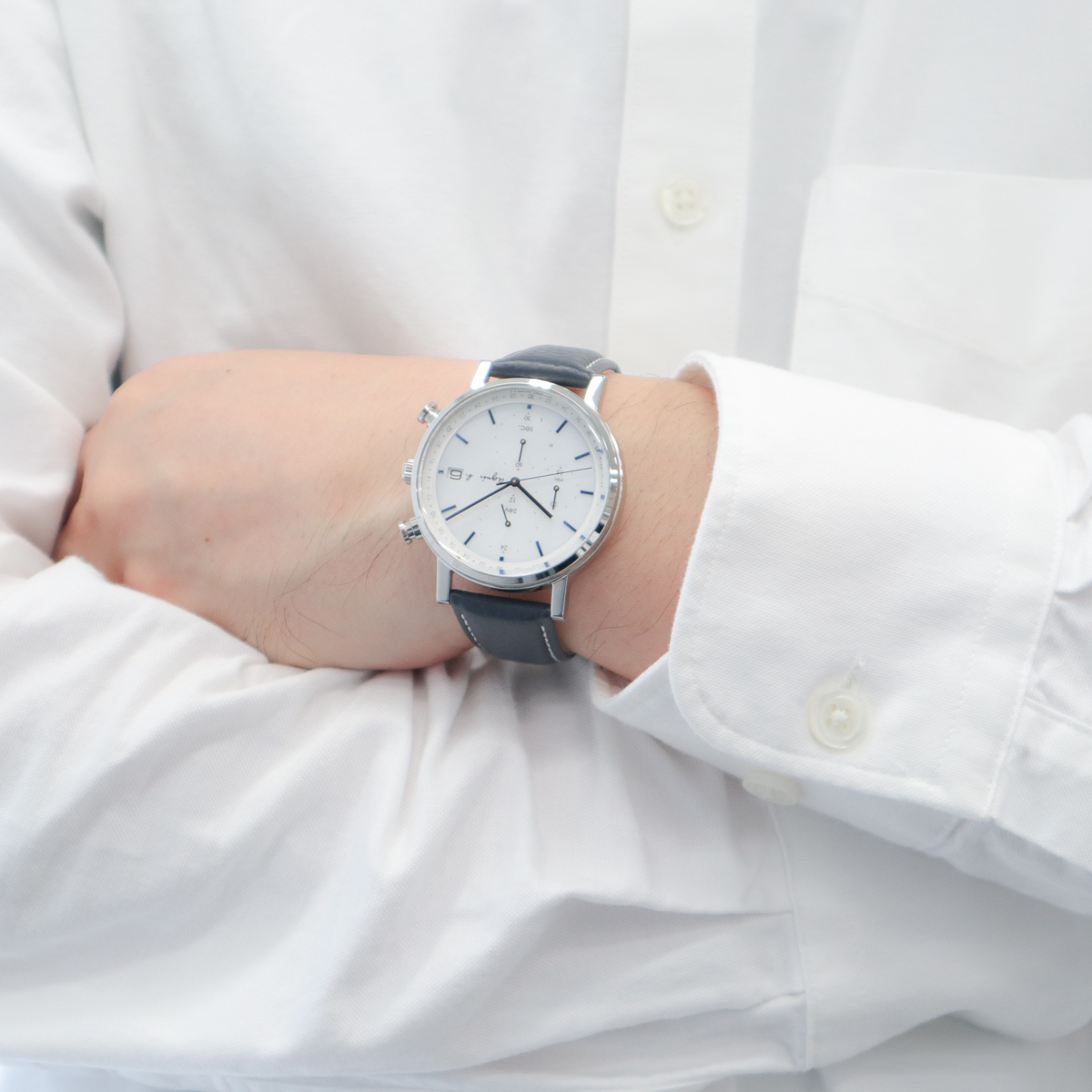 アニエスベー クロノグラフ ソーラー メンズ 腕時計 Agnes B 驚きの値段で