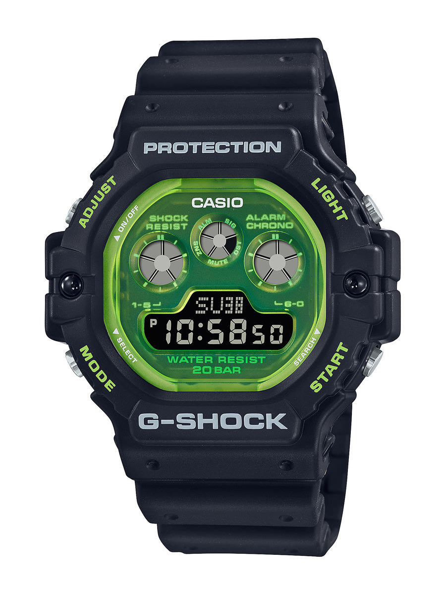 ジーショック G-SHOCK 腕時計 デジタル DW-5900TS-1JF 黒