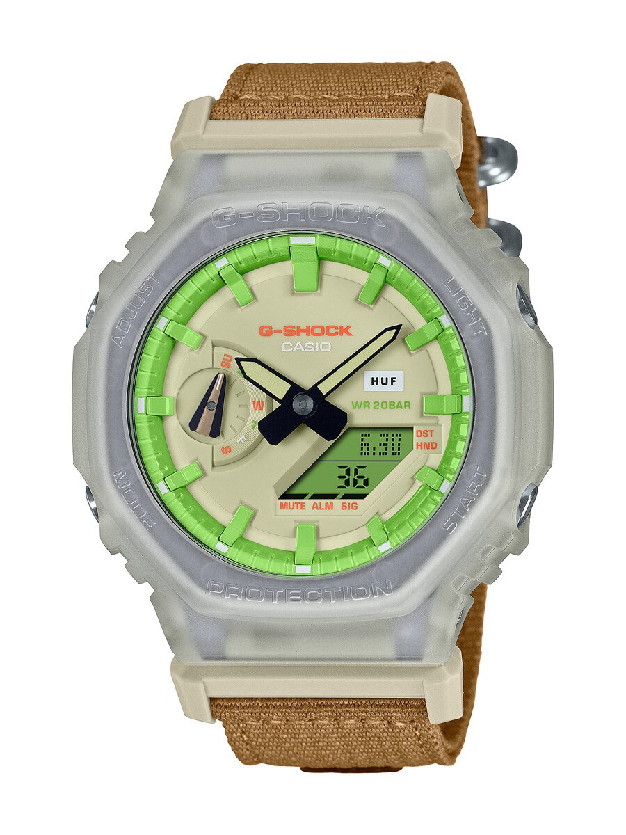 本物 GA-2100シリーズ HUF タイアップモデル【国内正規品】GA-2100HUF 時計