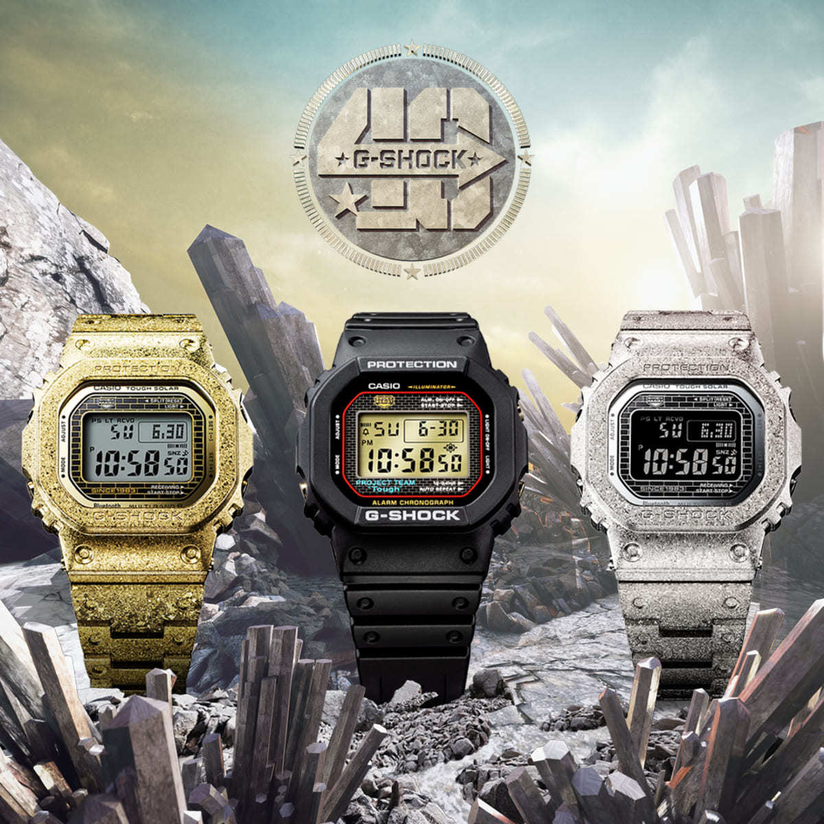 贈り物 40周年限定モデル G-SHOCK 40th DW-5040PG-1JR | dizmekaro.com