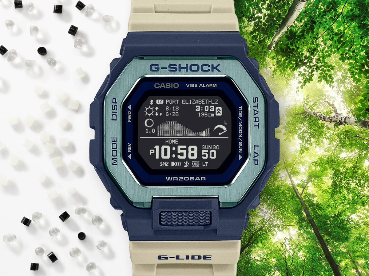 【極美品】G-SHOCK G-LIDE GBX-100TT-2JF／国内正規品樹脂
